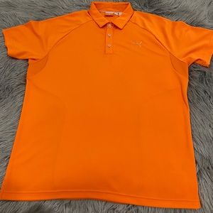 orange men's t-shirt size L new without tag puma